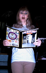 Carol Doda at the Rip Off Press.