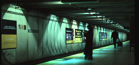 San Francisco BART Station.