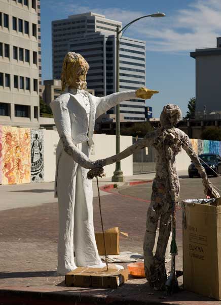 On a street in Oakland (Nikon D2x)