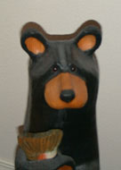 Bear in the corner.