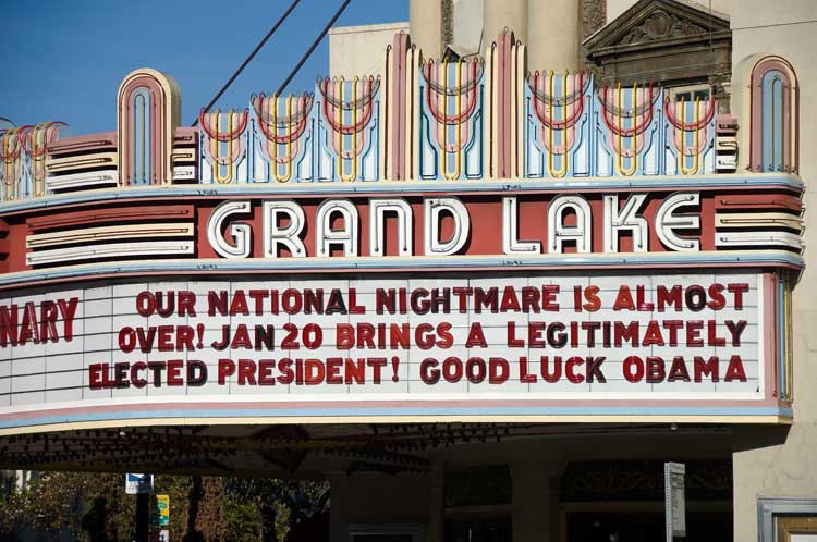Grand Lake Theater, Oakland.