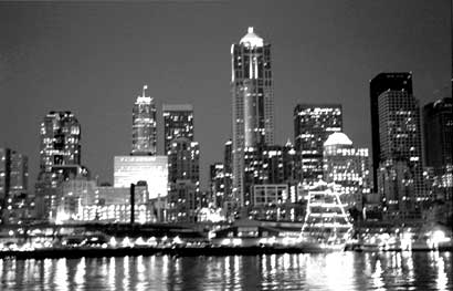 Seattle from the Winslow Ferry