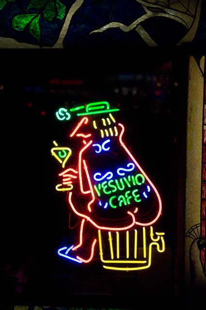 Vesuvio's Thursday night, North Beach, San Francisco.