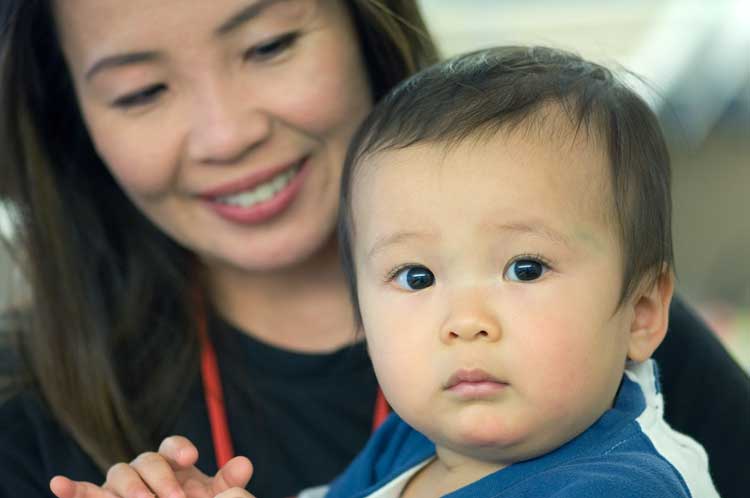 Excitement at the office.