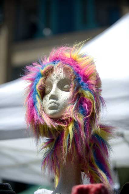 Sunday at the How Weird Street Faire.
