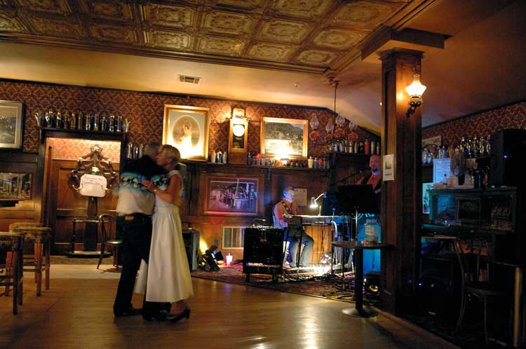 Midnight at the National Hotel Bar, Nevada City